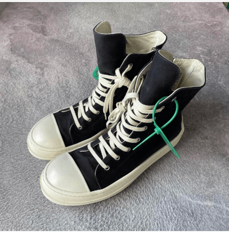 Rick Owens Drkshdw Rick Owens DRKSHDW High-Top Sneakers Men's Black 41 Size US 8 / EU 41 - 6 Thumbnail