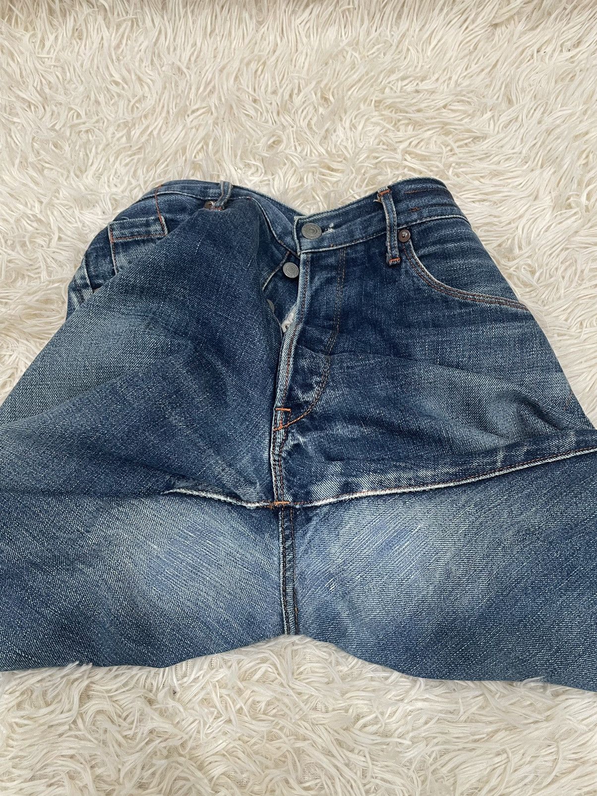 KATO Buy Now‼️Distressed Kato Selvedge Denim (KUR-01) Size US 30 / EU 46 - 18 Thumbnail