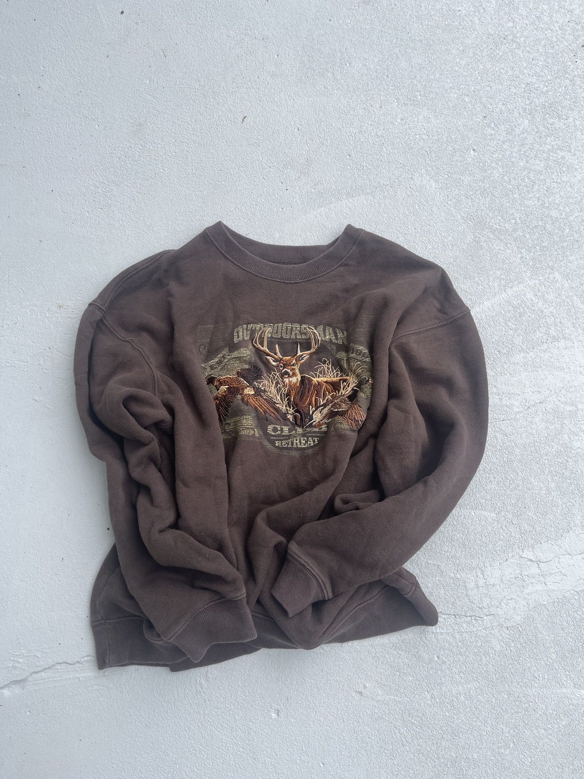 Croft & Barrow Y2k Nature Sweatshirt Size US M / EU 48-50 / 2 - 1 Thumbnail