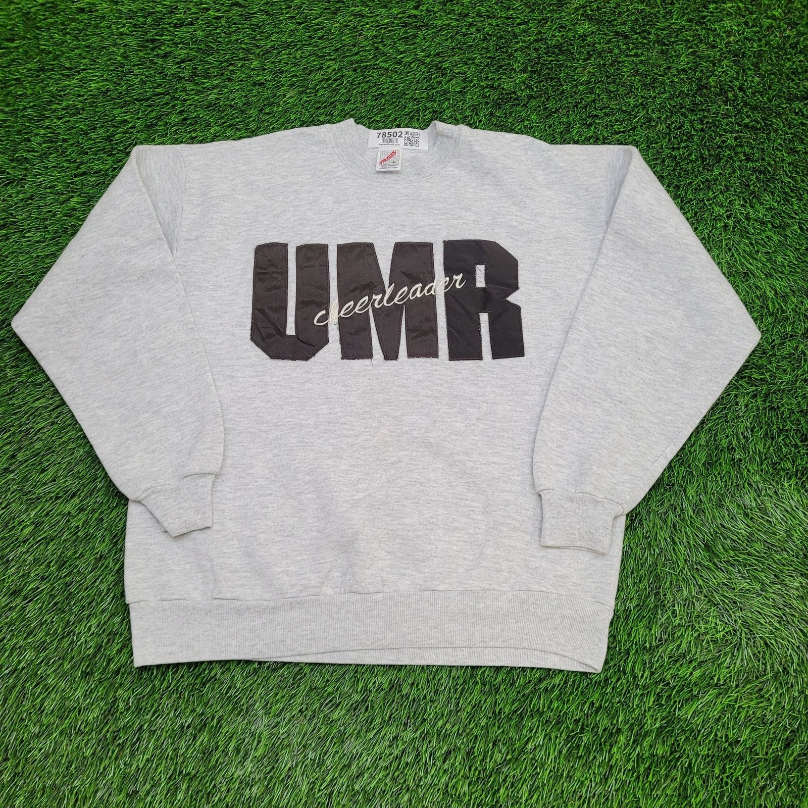 Jerzees Vintage 80s UMR Cheerleader Sweatshirt Women Large 22x24 USA Size L / US 10 / IT 46 - 1 Thumbnail