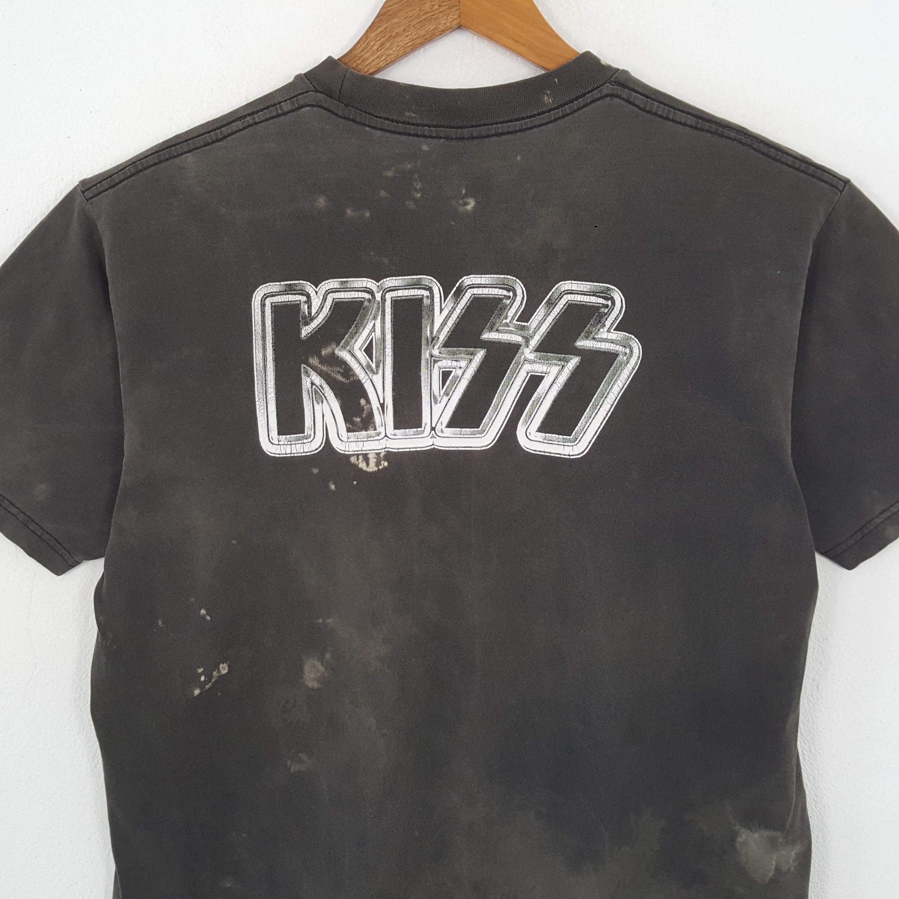 Band Tees × KISS × Vintage Vintage KISS American Metal Rock Band T-Shirts Size US L / EU 52-54 / 3 - 4 Thumbnail
