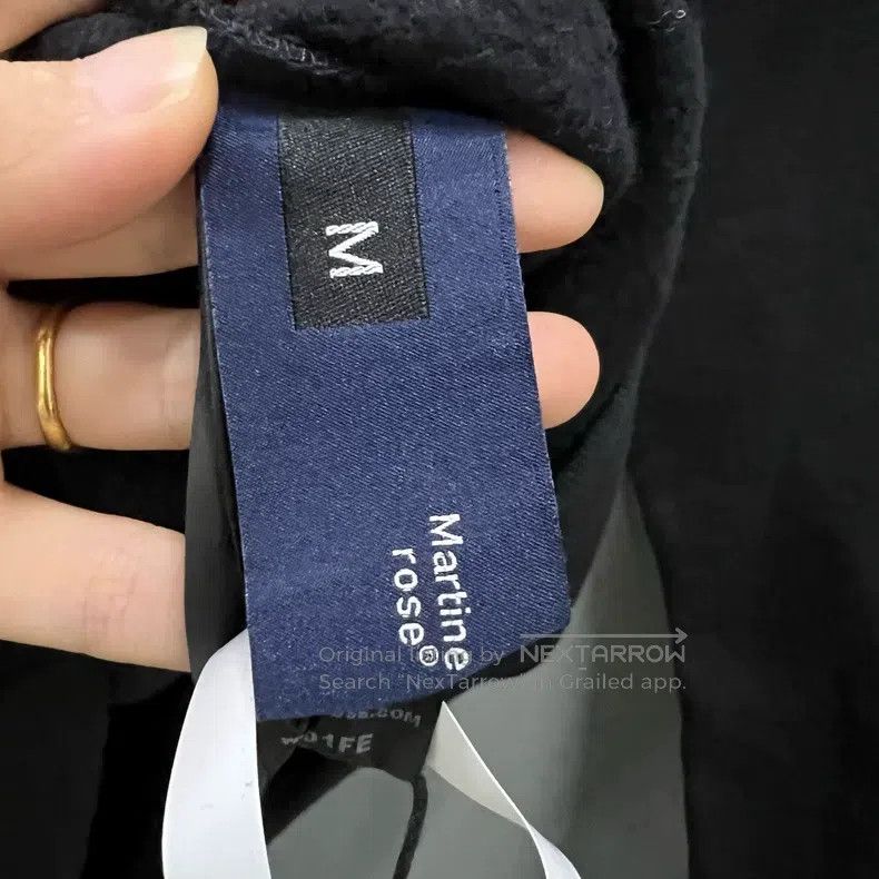 Martine Rose Martine Rose Black logo sweater Size M / US 6-8 / IT 42-44 - 4 Thumbnail
