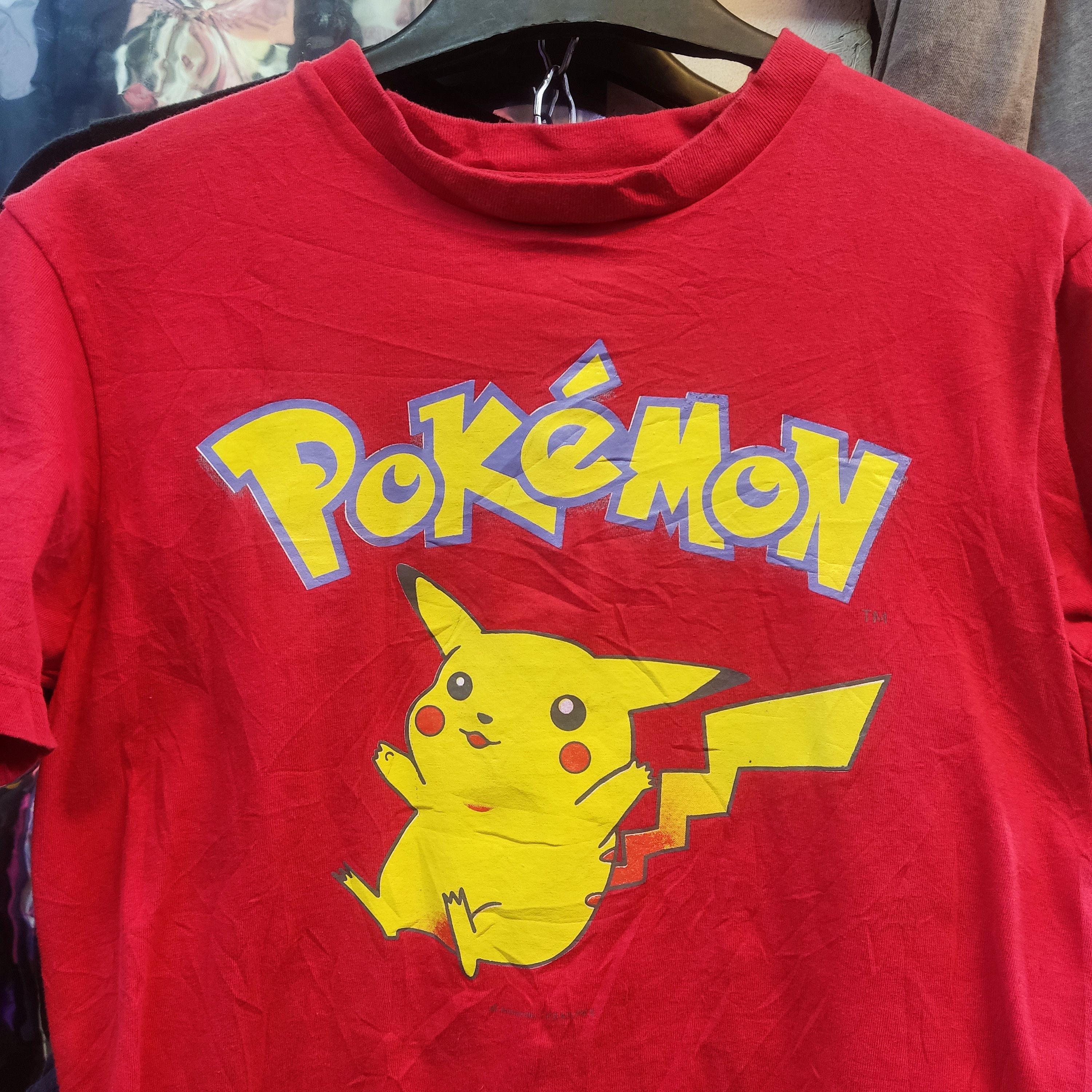 Anime Vintage Nintendo Pokemon Pikachu Size US S / EU 44-46 / 1 - 2 Thumbnail