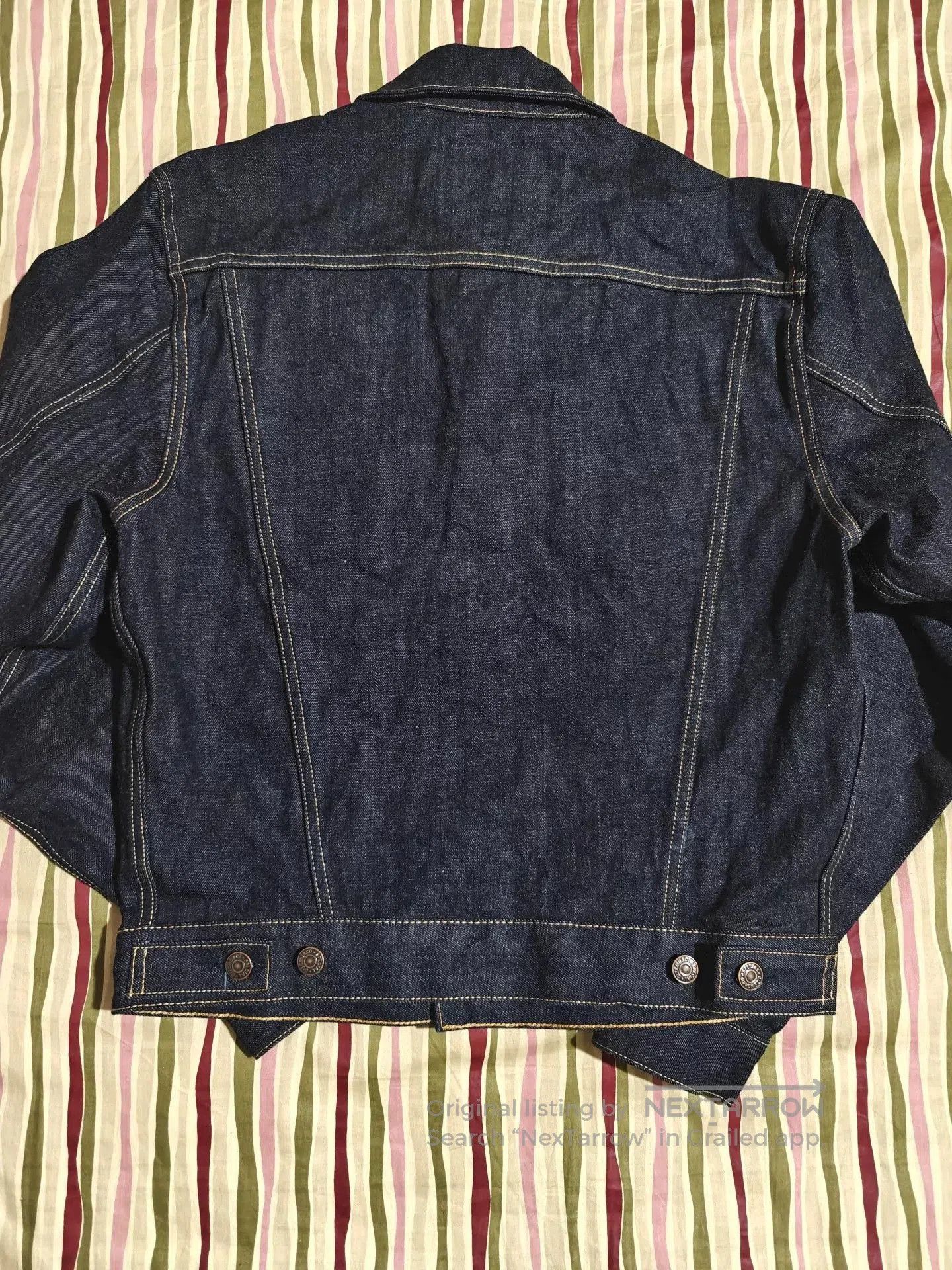Gimo's GIZEMO Type 3 Raw Denim Jacket. Size US XXS / EU 40 - 3 Thumbnail