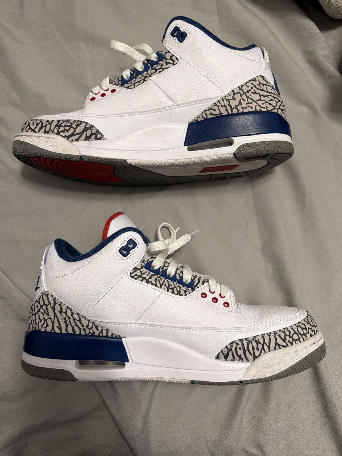 Nike Air Jordan 3 Retro True Blue Size US 11 / EU 44 - 4 Thumbnail
