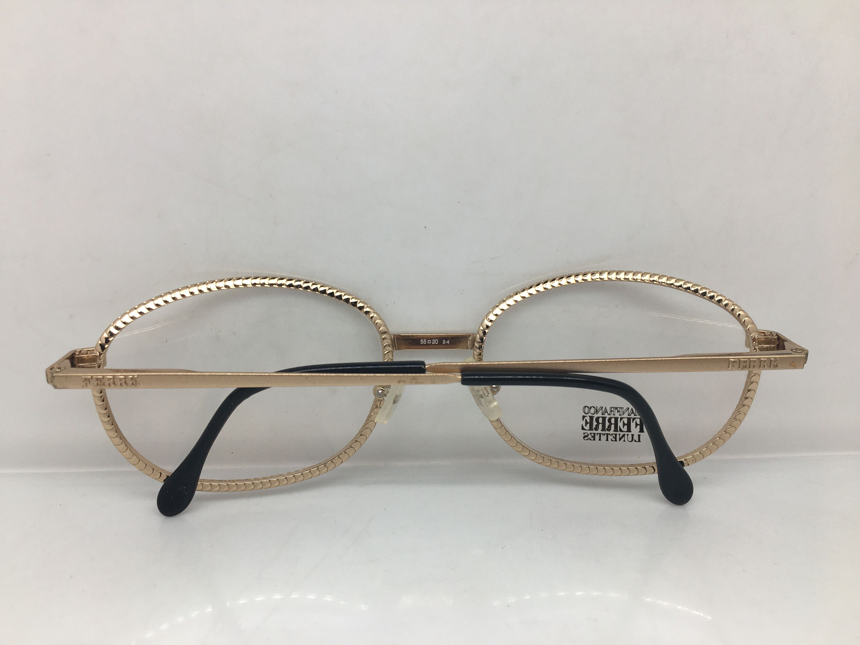 Gianfranco Ferre Vintage Gianfranco Ferre GFF136 Gold Eyeglasses Frame Italy Size ONE SIZE - 8 Thumbnail