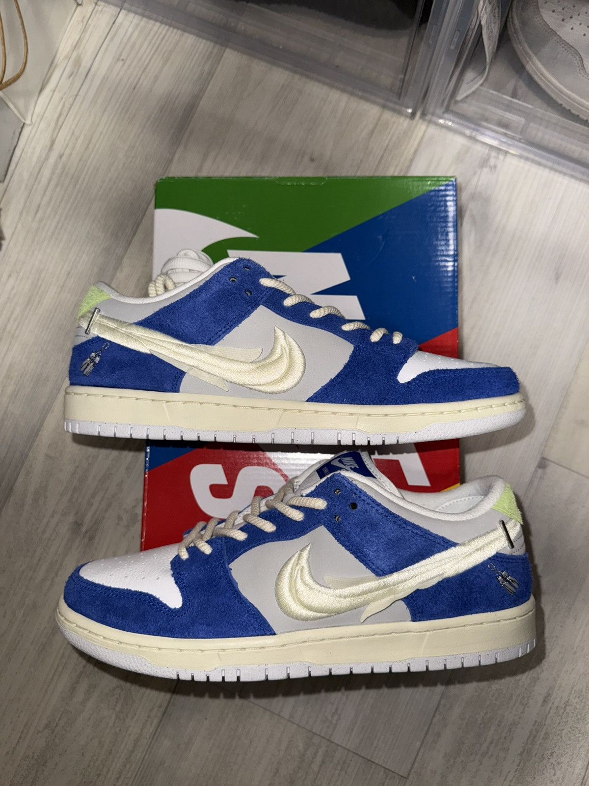 Nike SB Nike SB Dunk Low Fly Streetwear Gardenia Size US 10 / EU 43 - 2 Thumbnail
