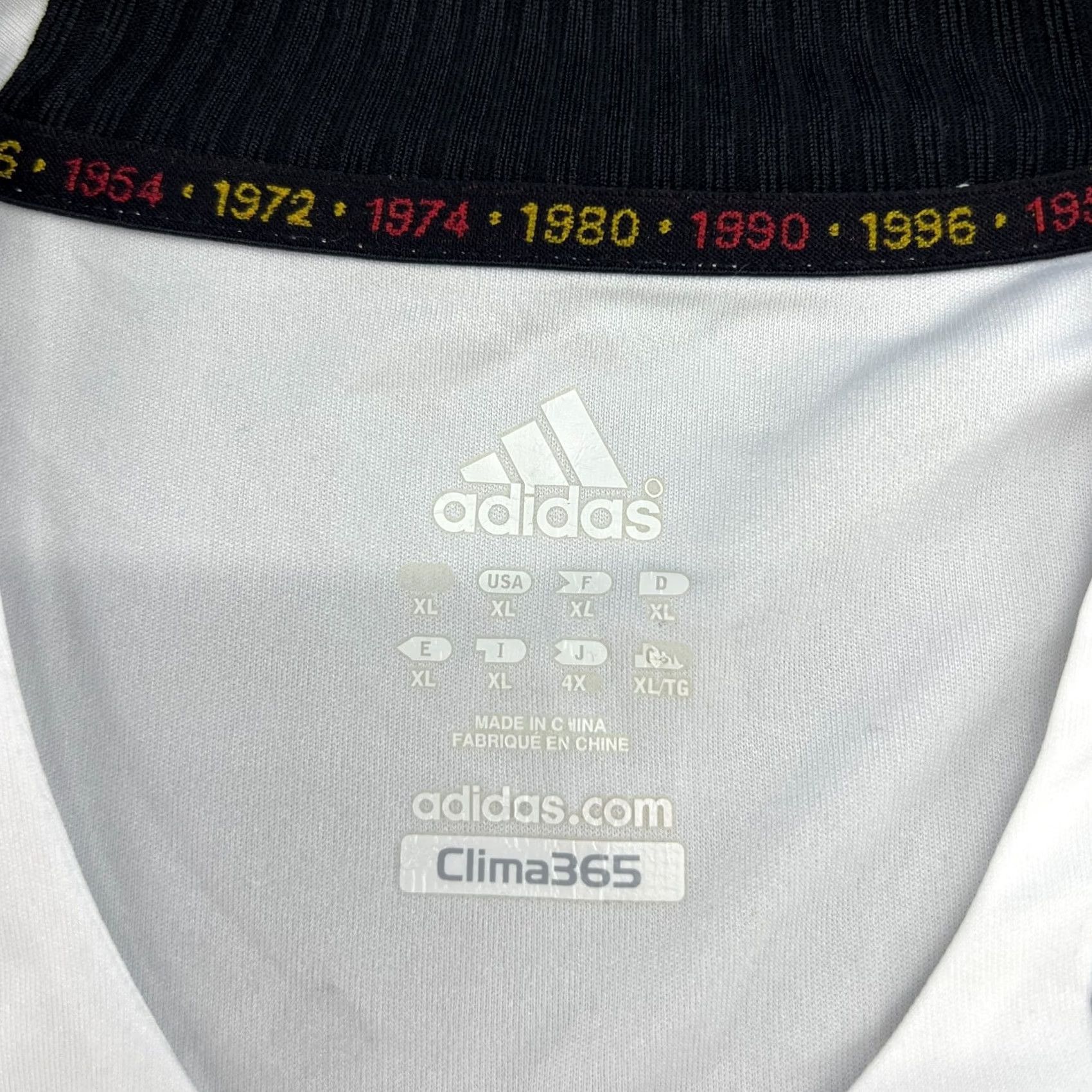 Adidas Germany 2008 2009 Home Jersey Football Mens XL Adidas Shirt White Size US XL / EU 56 / 4 - 4 Thumbnail