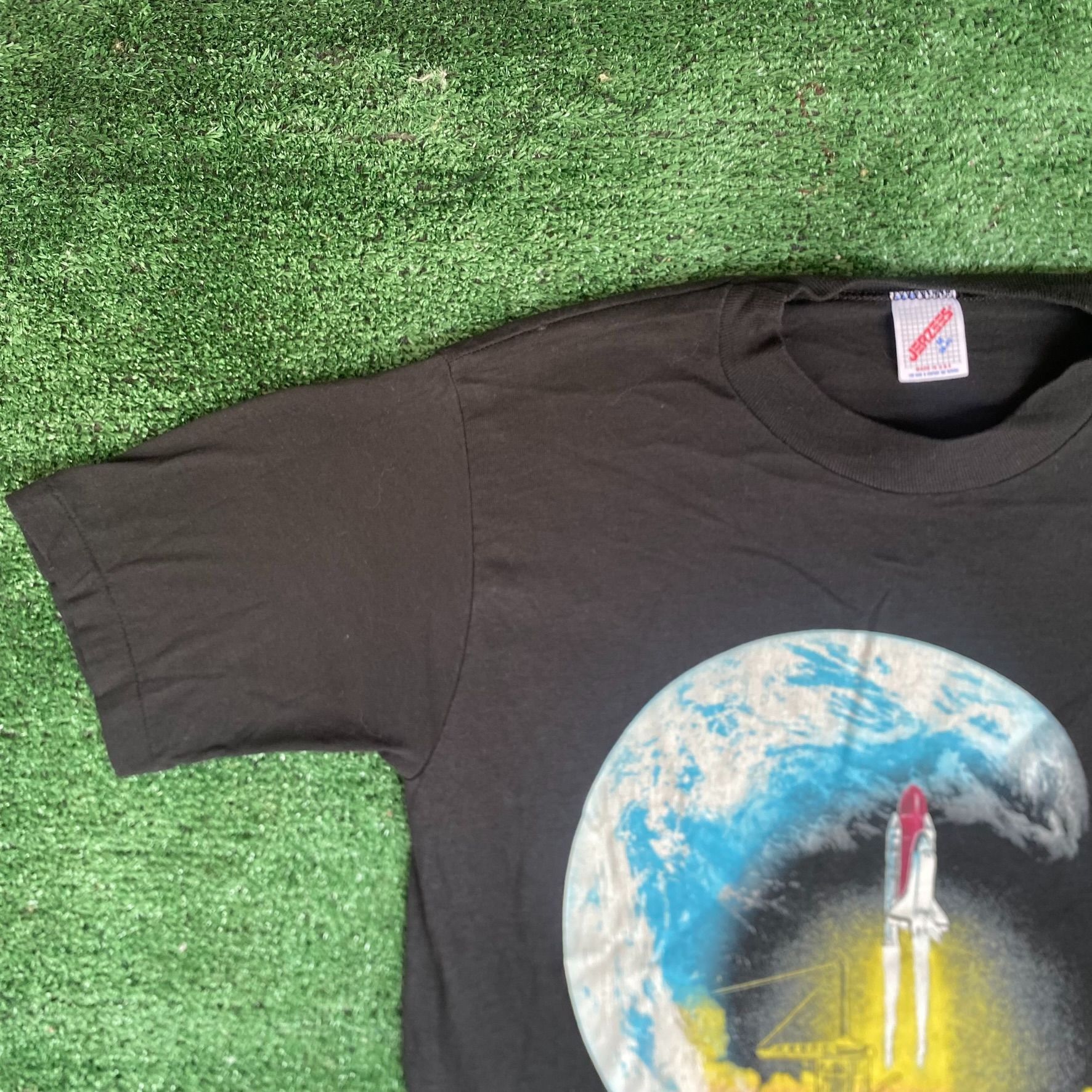 Arts & Science Vintage 90s Space Shuttle Shirt Kennedy Center NASA Tee Size US L / EU 52-54 / 3 - 2 Thumbnail