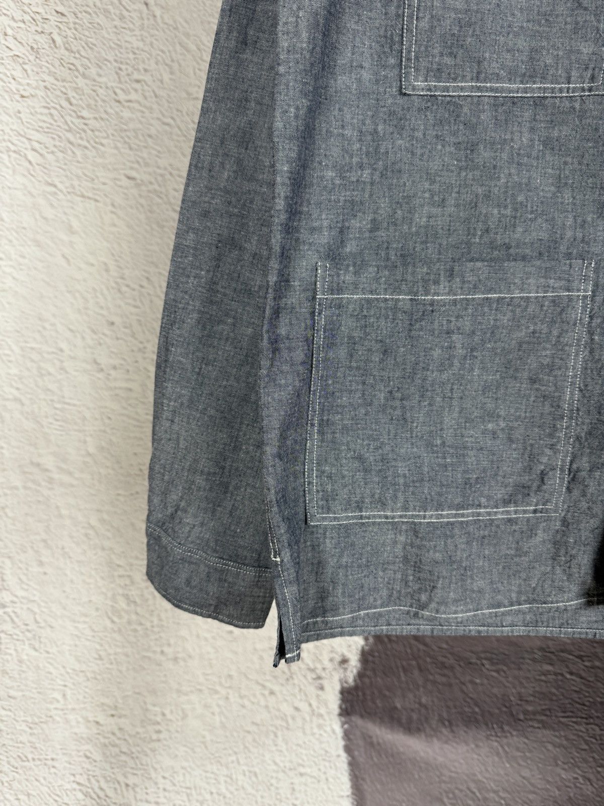 Other Form & Thread Chambray Atelier Overshirt Blue Size US S / EU 44-46 / 1 - 6 Thumbnail