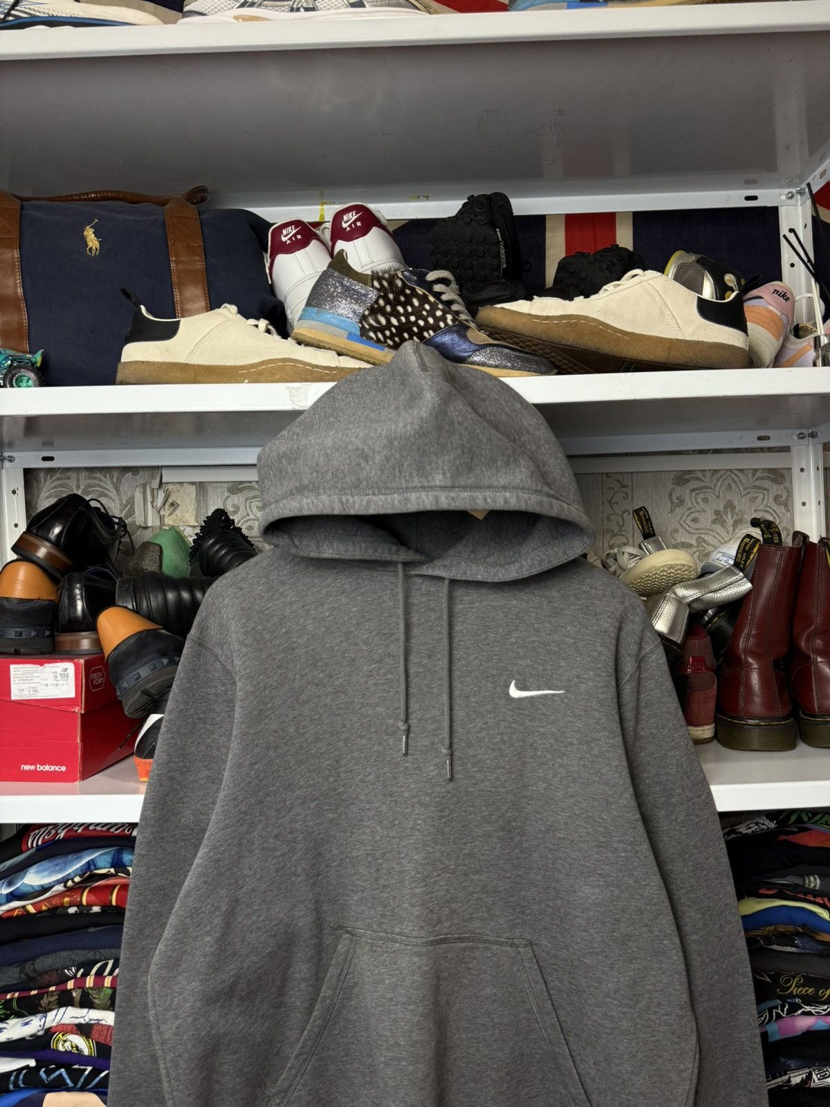 Nike Vintage Nike Hoodie Mini Logo Y2K Size US M / EU 48-50 / 2 - 2 Thumbnail