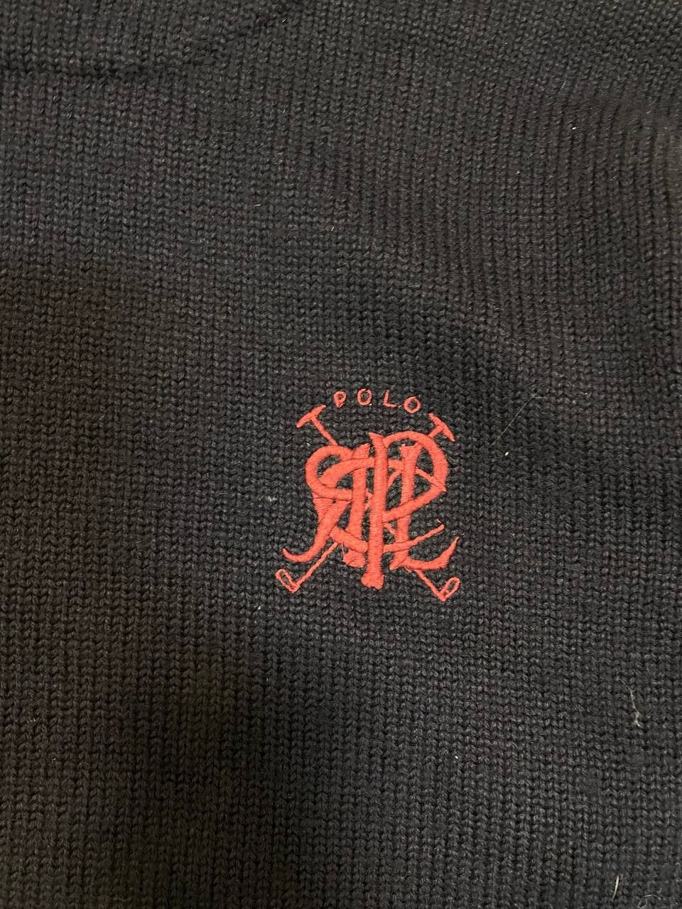 Ralph Lauren Wool Knit Sweater Mens Polo Ralph Lauren Scribble RLPC Logo Size US XXL / EU 58 / 5 - 7 Thumbnail