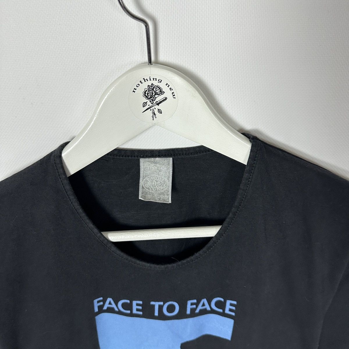 Vintage Vintage 90s Richard Stine Face To Face second step tee y2k Size US M / EU 48-50 / 2 - 4 Thumbnail