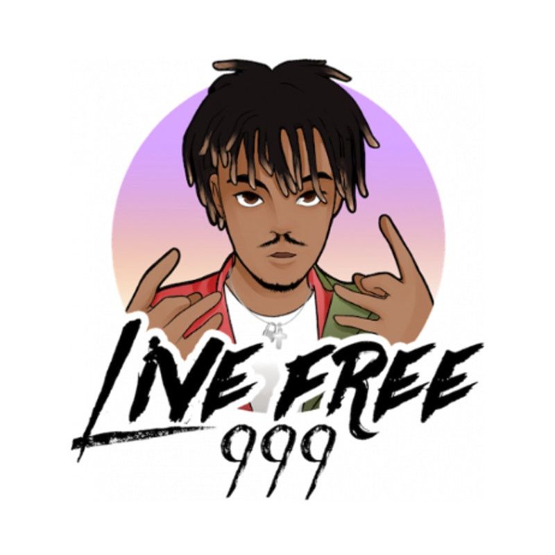 Other Live Free 999 JUICE WRLD Medium Puff Print Hoodie Streetwear Size US M / EU 48-50 / 2 - 11 Thumbnail
