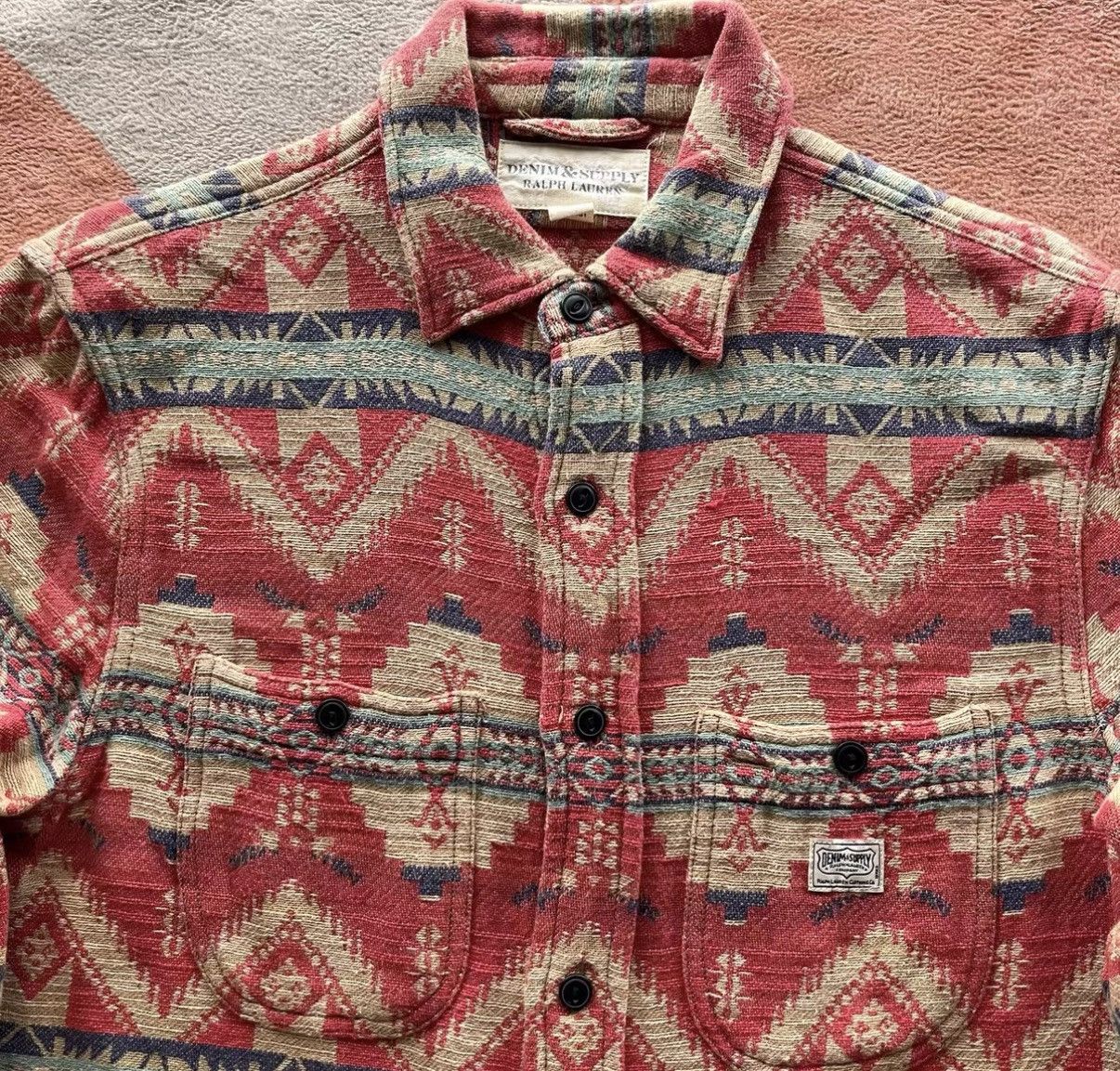 Denim & Supply Ralph Lauren Denim Supply Southwestern Shirt - Ralph Lauren RL K22 Size US S / EU 44-46 / 1 - 3 Thumbnail