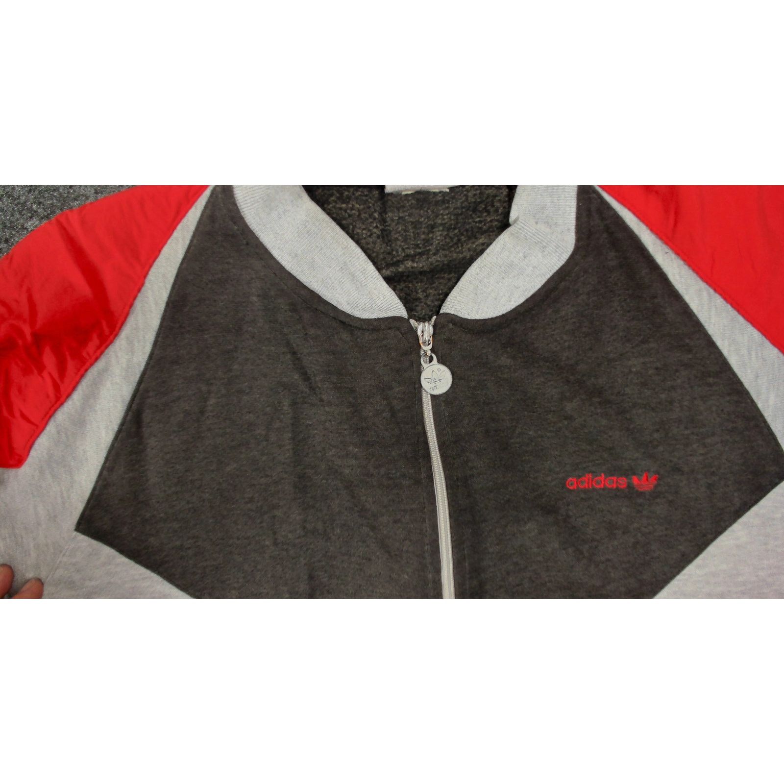 Adidas Adidas Archival 80s Trefoil Colorblock Fleece Jacket Size XL / US 12-14 / IT 48-50 - 9 Thumbnail
