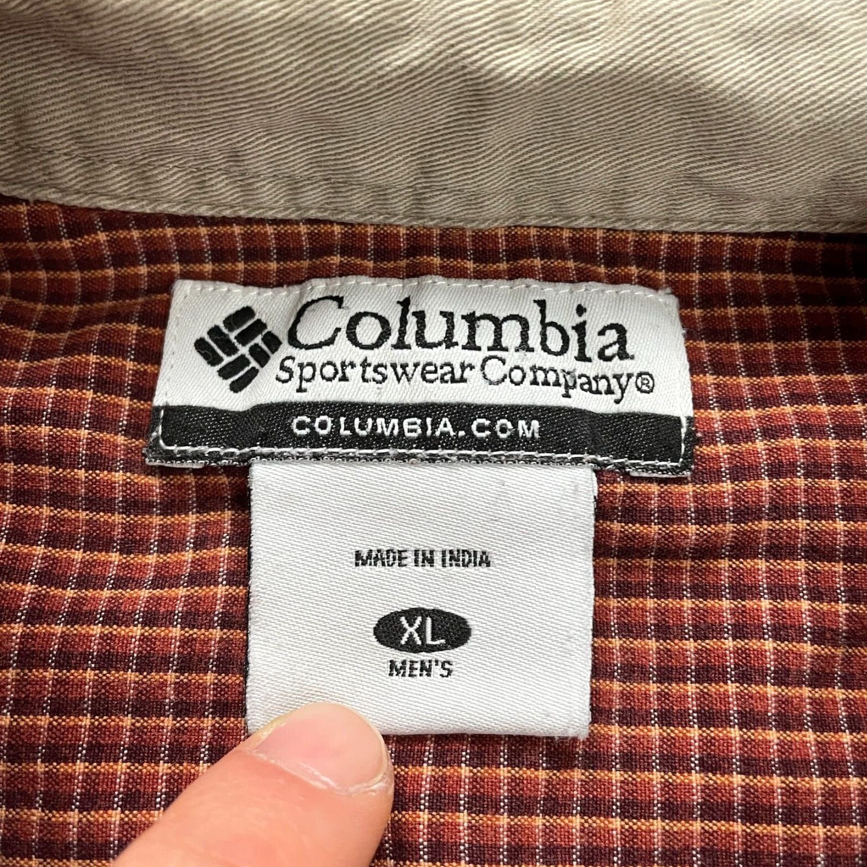 Vintage Columbia Shirt Mens XL Red Plaid Flannel Button-Down Casual Outdoor Long Sleeve USA Regular Fit Size US XL / EU 56 / 4 - 4 Thumbnail