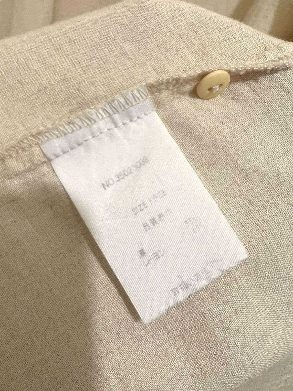 If Six Was Nine Vintage GOA long cardigan linen Size US M / EU 48-50 / 2 - 9 Thumbnail