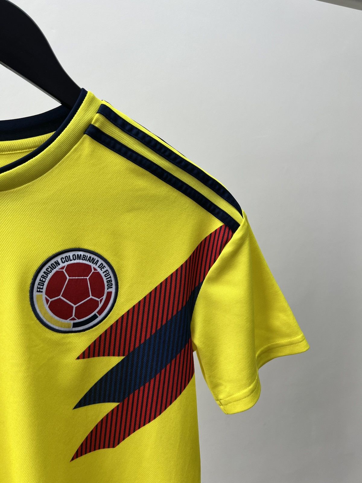 Adidas Colombia 2018 World Cup Home Kids Jersey Adidas Size US XXS / EU 40 - 4 Thumbnail