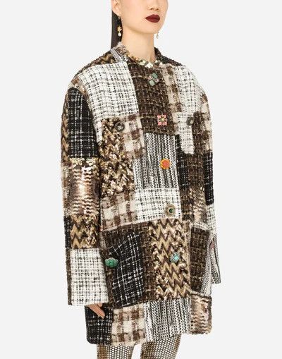 Dolce & Gabbana o1y0825 Coat in Multicolor Size XS / US 0-2 / IT 36-38 - 4 Thumbnail