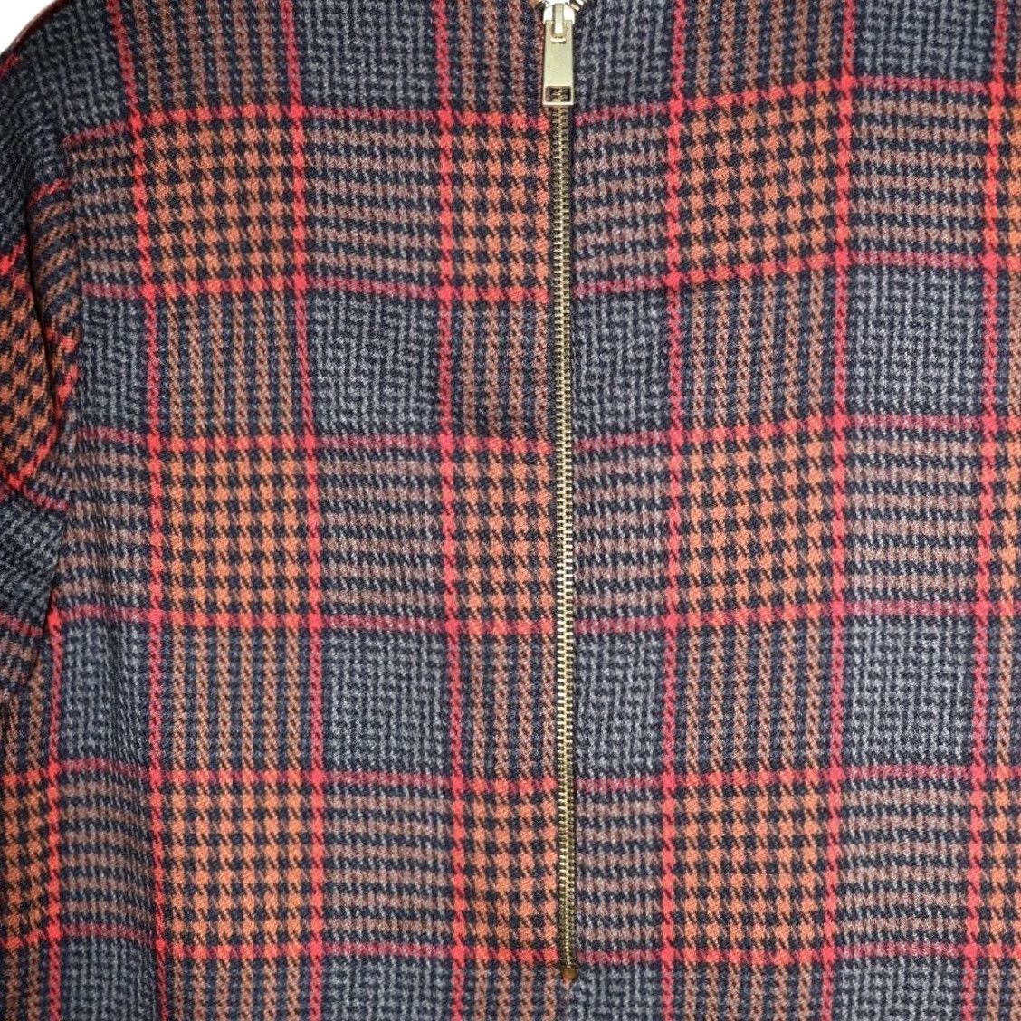 NEXT Vintage Houndstooth Check Womens Next Tunic Dress UK 12R Size 34" / US 12 / IT 48 - 4 Thumbnail
