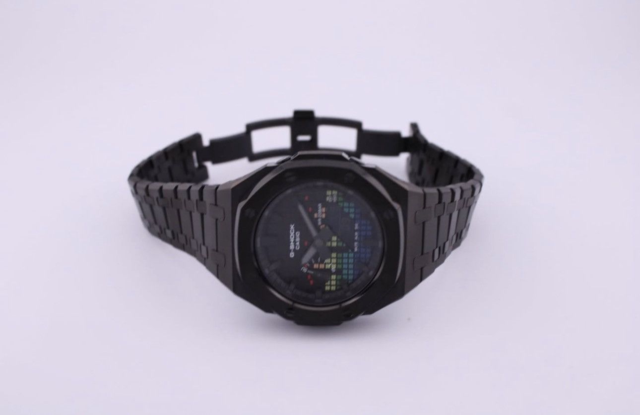 G Shock Custom - Casio G-Shock - GA 2100 - Blackout - DJ Edition Size ONE SIZE - 5 Thumbnail