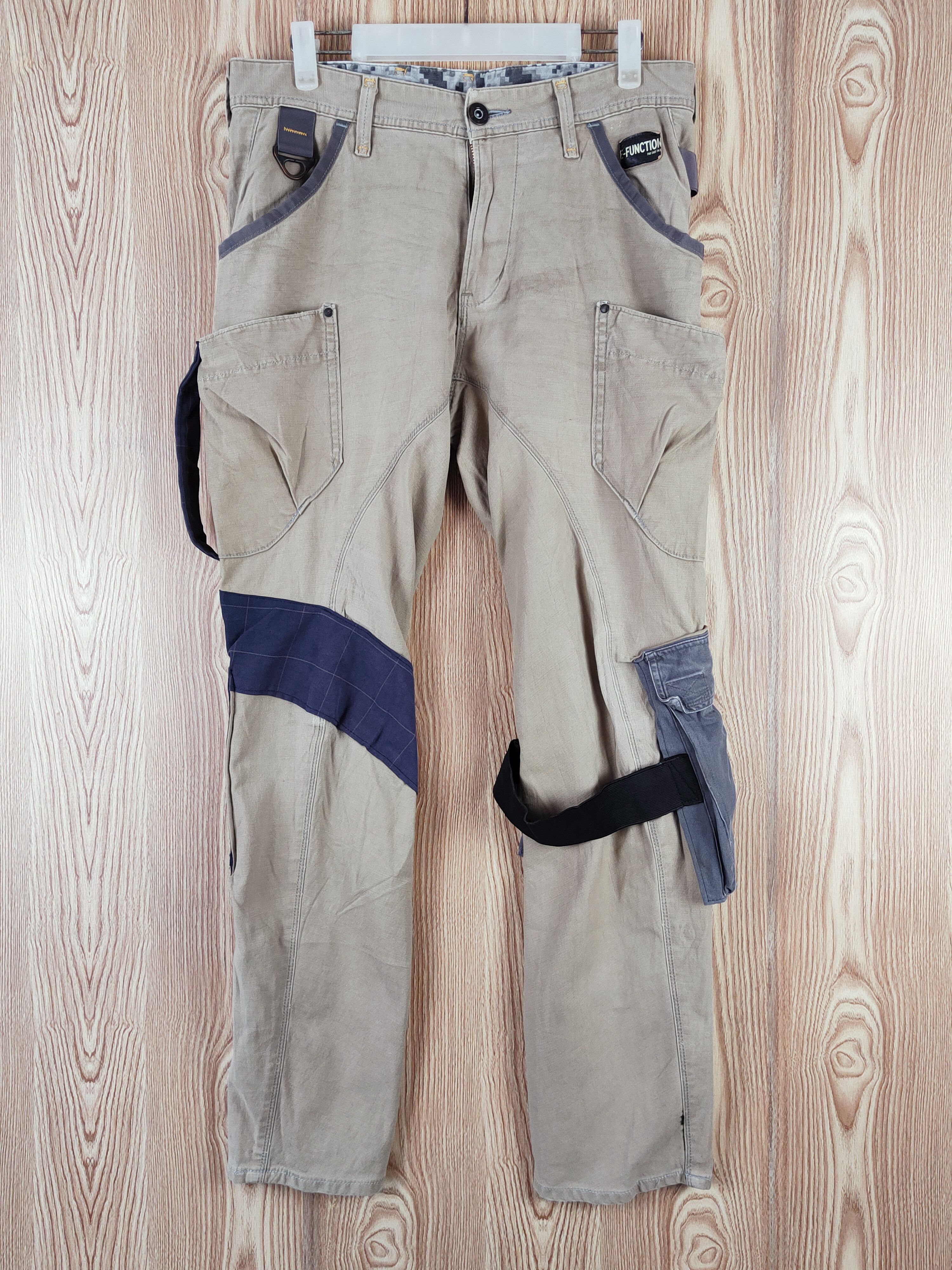 Edwin Edwin Beige Multipocket Tactical Cargo Pants #W001 Size US 31 - 1 Thumbnail
