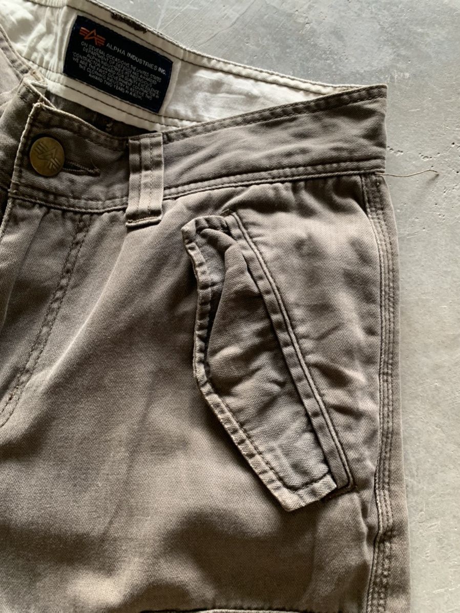Alpha Industries × Vintage vintage alpha industries cargo tactical techwear distressed Size US 29 - 9 Thumbnail