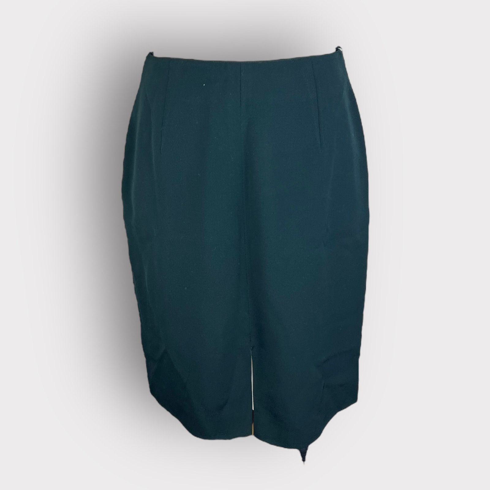 Jones New York Jones New York | Vintage Emerald Green Wool Pencil Skirt Size 30" / US 8 / IT 44 - 5 Thumbnail
