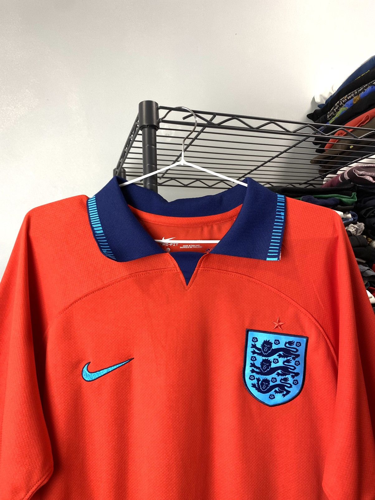 Nike Nike England Soccer Jersey T Shirt Hype Drip Drill Size US XXL / EU 58 / 5 - 2 Thumbnail