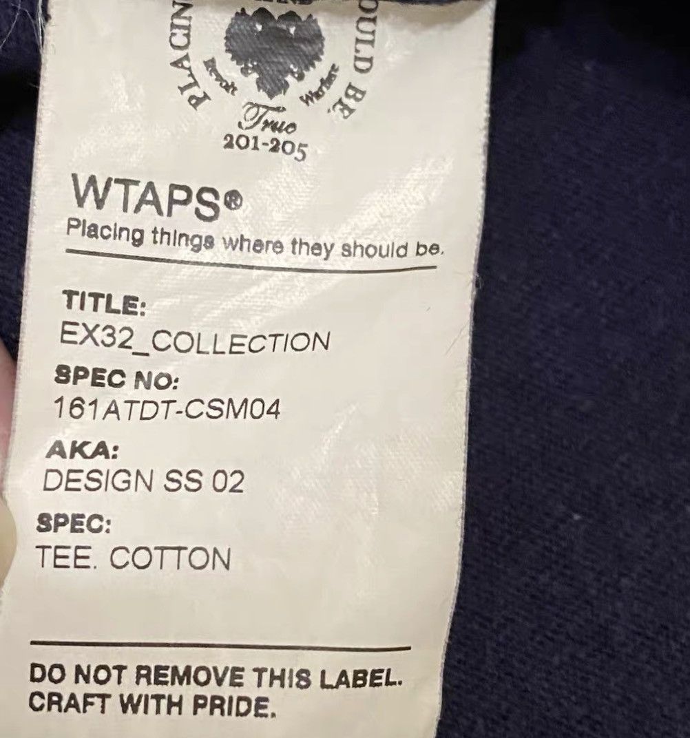 Wtaps WTAPS 16ss DESIGN Short Sleeve T-shirt J16 Size US S / EU 44-46 / 1 - 5 Thumbnail