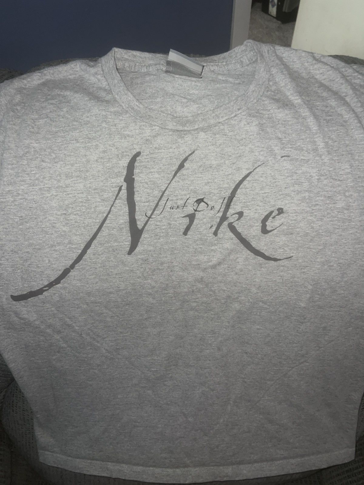 Nike Nike Just Do It Cursive Spell Out Tee Size US L / EU 52-54 / 3 - 2 Thumbnail
