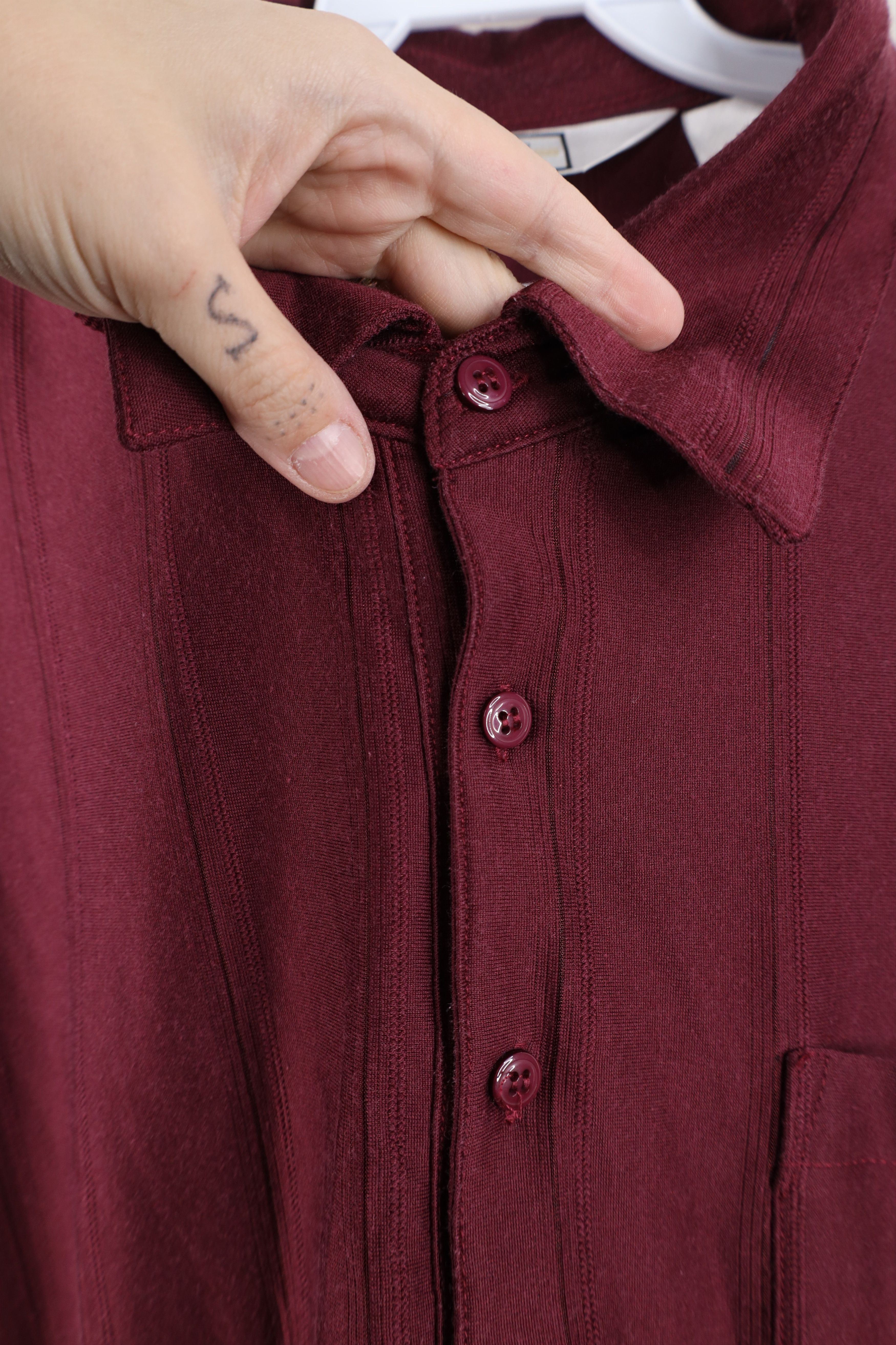 Vintage Vintage 90s Streetwear Knit Collared Pullover Polo Shirt Size US XXL / EU 58 / 5 - 5 Thumbnail