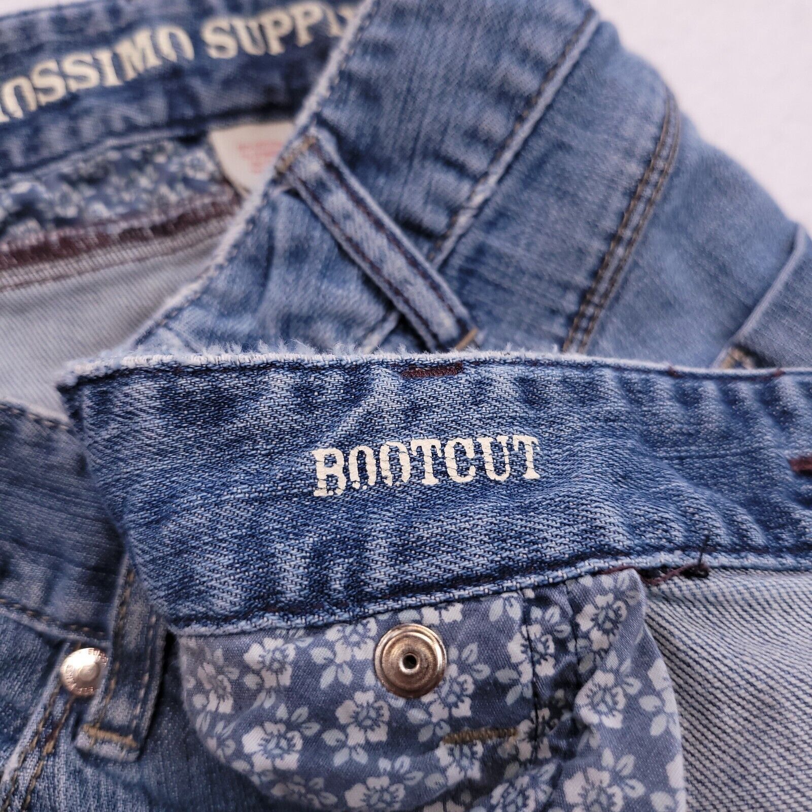 Mossimo Mossimo Supply Co Boot Cut Denim Jeans Womens Size 13 Blue Size 32" / US 10 / IT 46 - 7 Thumbnail
