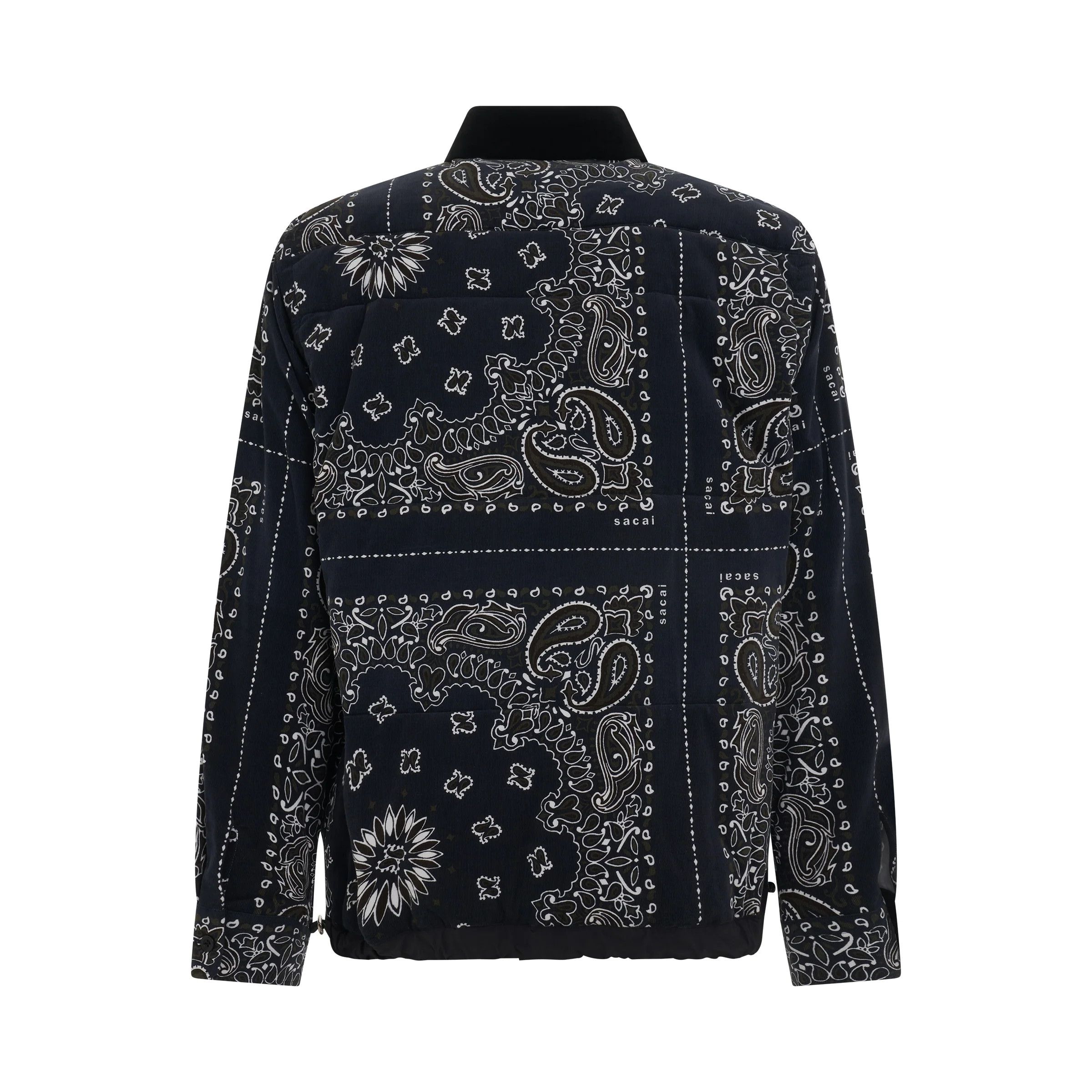 Sacai o1mris0824 Long Sleeve Shirt in Navy Size US S / EU 44-46 / 1 - 3 Thumbnail