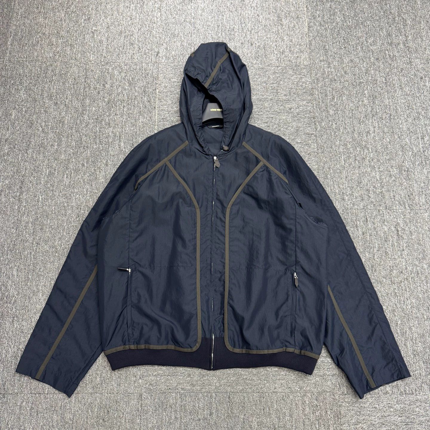 Hermes Hermes Midnight Blue Jacket 56 New Size US XL / EU 56 / 4 - 1 Thumbnail