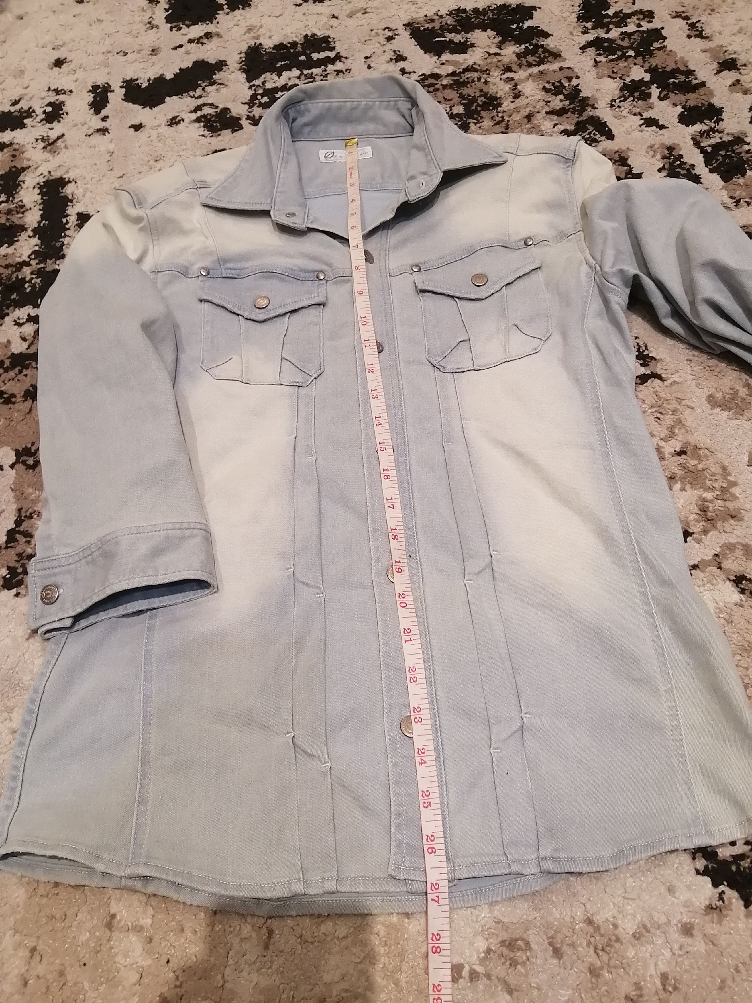 Tornado Mart Tornado Mart Stretch Denim Shirt - Size L Size US L / EU 52-54 / 3 - 13 Thumbnail