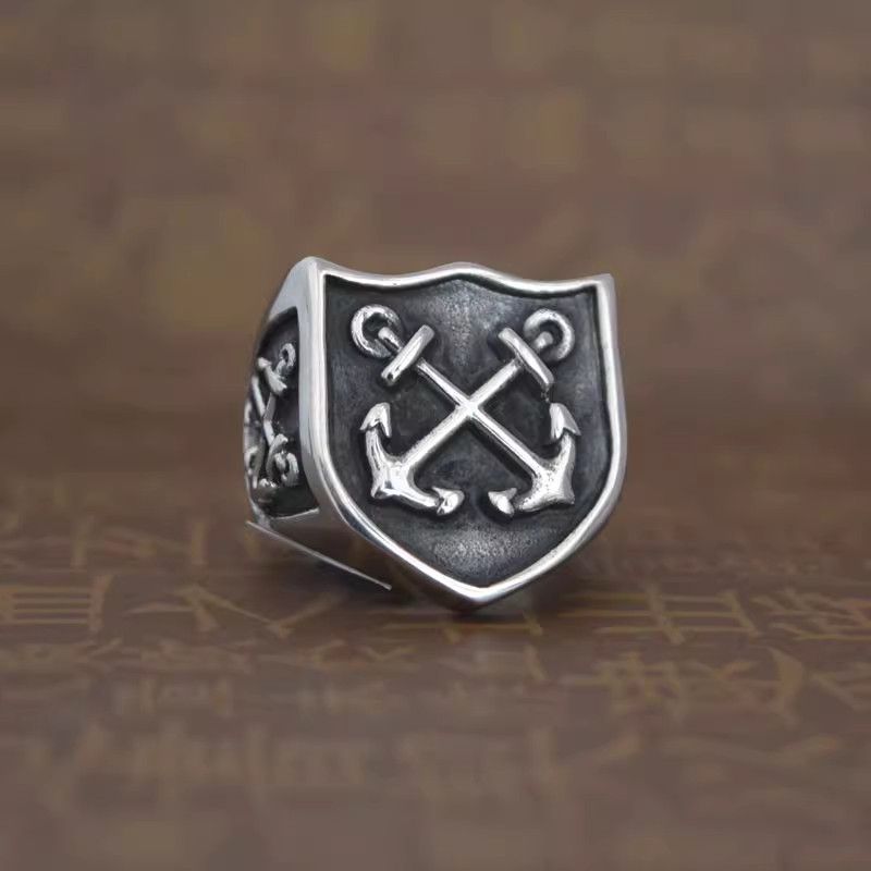 Jewelry Vintage Jewelry Rings Open Size Chrome Ring (Size 7-13) Size ONE SIZE - 1 Thumbnail