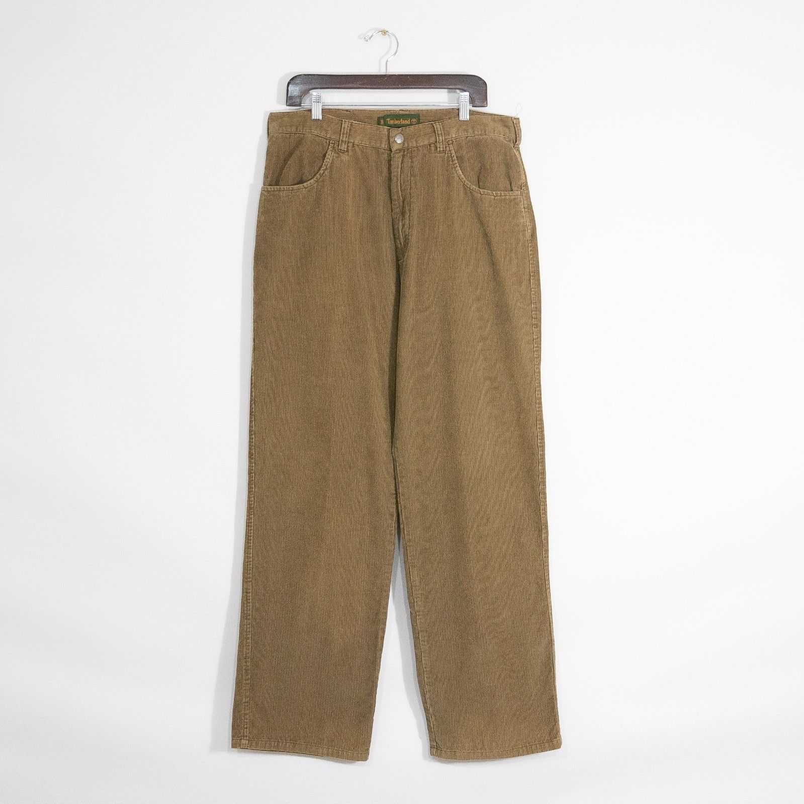 Timberland Vintage Y2K Timberland Corduroy Pants 35x32 - Relaxed Fit Size US 35 - 1 Thumbnail