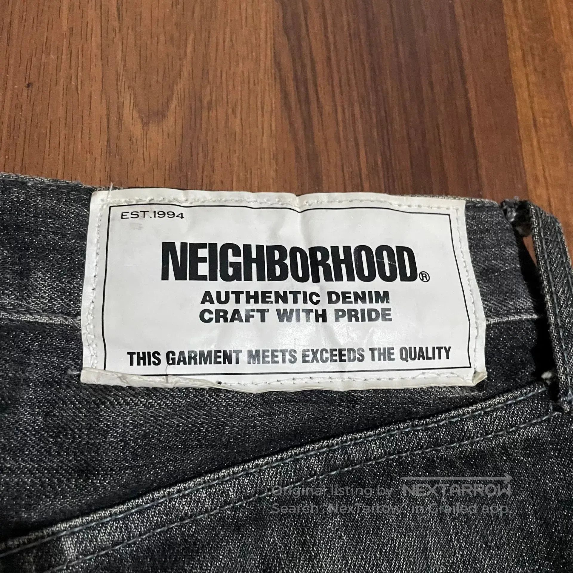 Neighborhood NEIGHBORHOOD 20AW MID Denim Jeans. Size US 26 / EU 42 - 7 Thumbnail