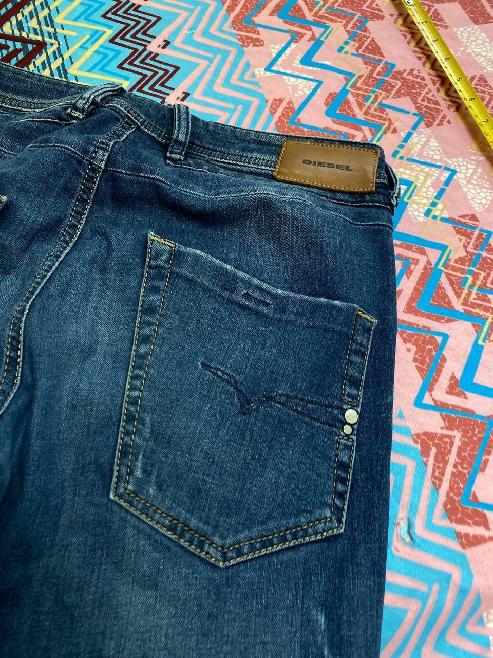 Diesel × Vintage VINTAGE Y2K ARCHIVE STYLE DIESEL GRUNGE FADED JEANS Size US 30 / EU 46 - 12 Thumbnail