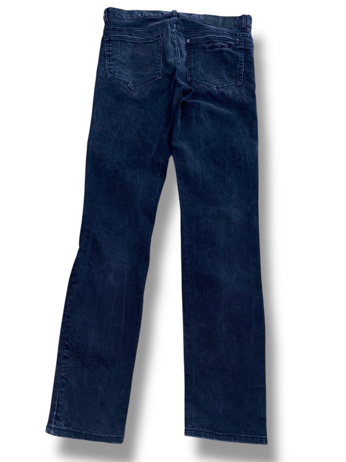 H&M H&M Brand Faded Wash Distressed Style Loose Jeans Size US 30 / EU 46 - 3 Thumbnail