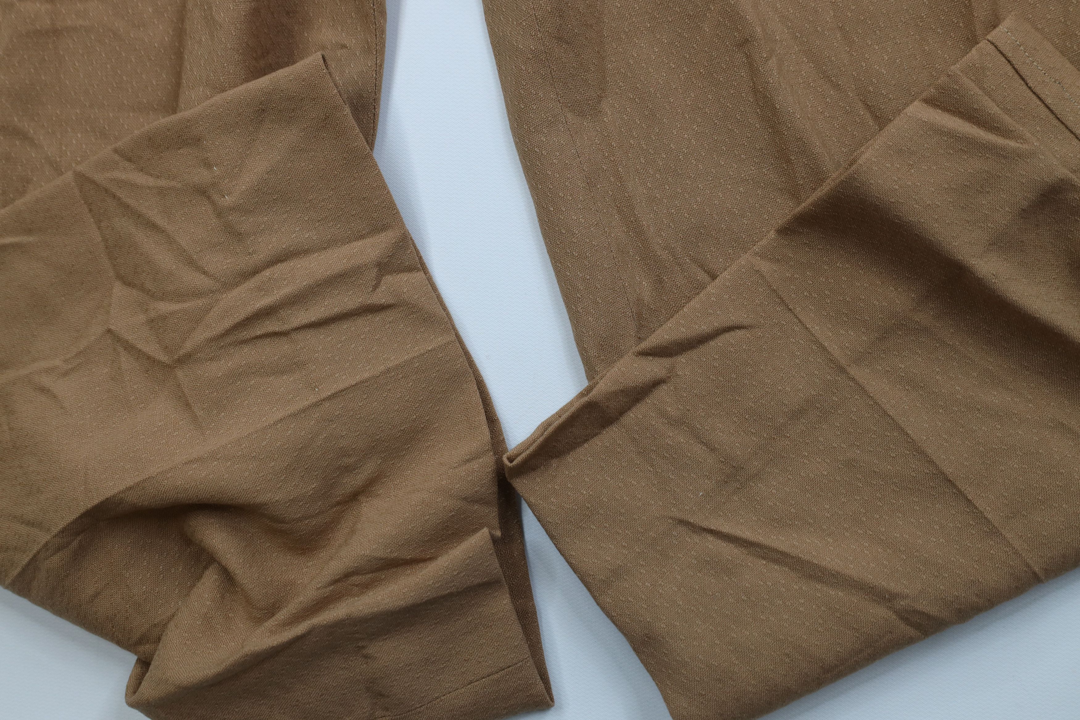 Vintage Vintage 50s Rockabilly Brocade Rayon Gabardine Chino Pants Size US 36 / EU 52 - 7 Thumbnail