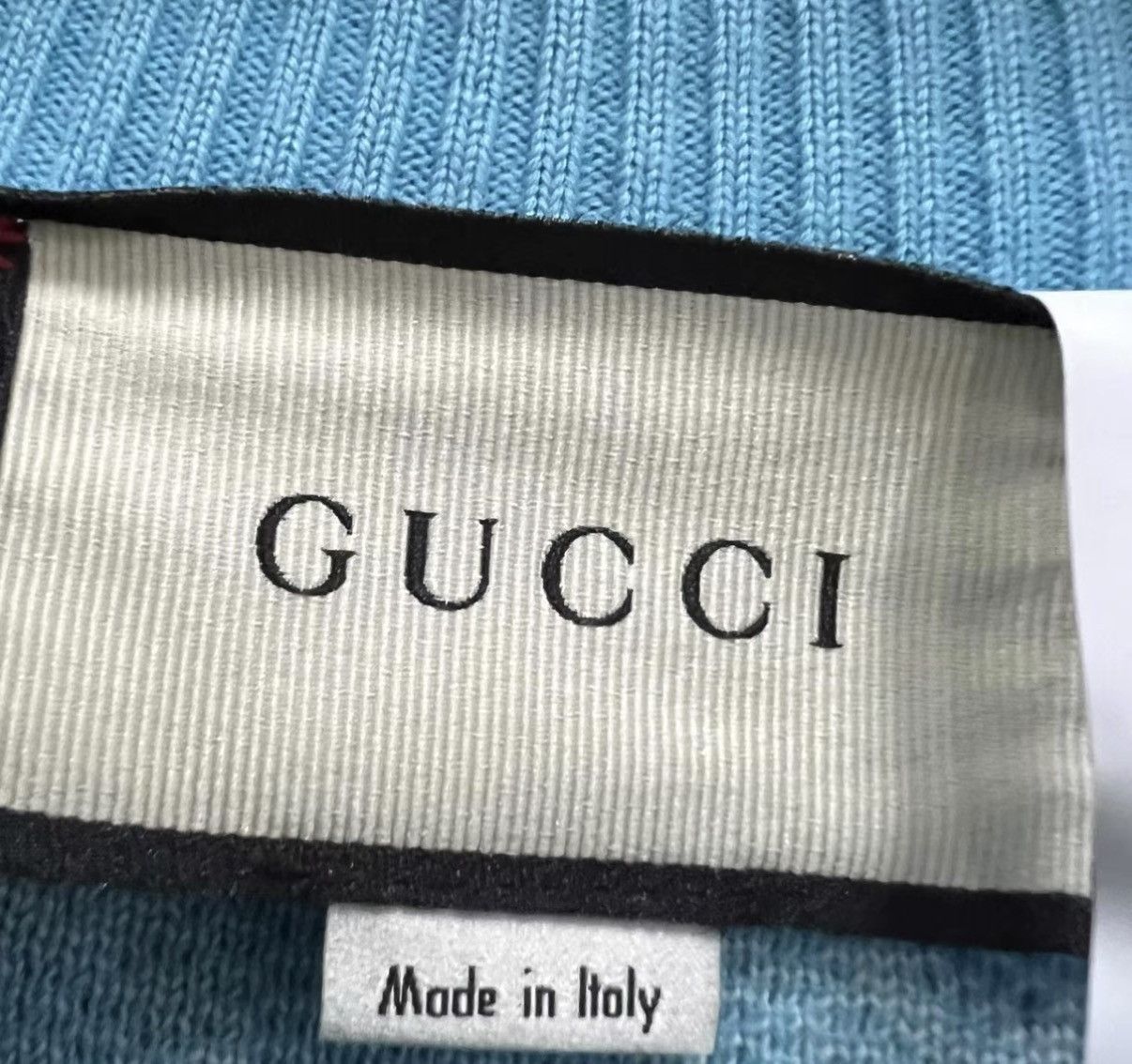 Gucci Gucci Light Blue GG Monogram Short-Sleeve Dress J41 Size L / US 10 / IT 46 - 4 Thumbnail