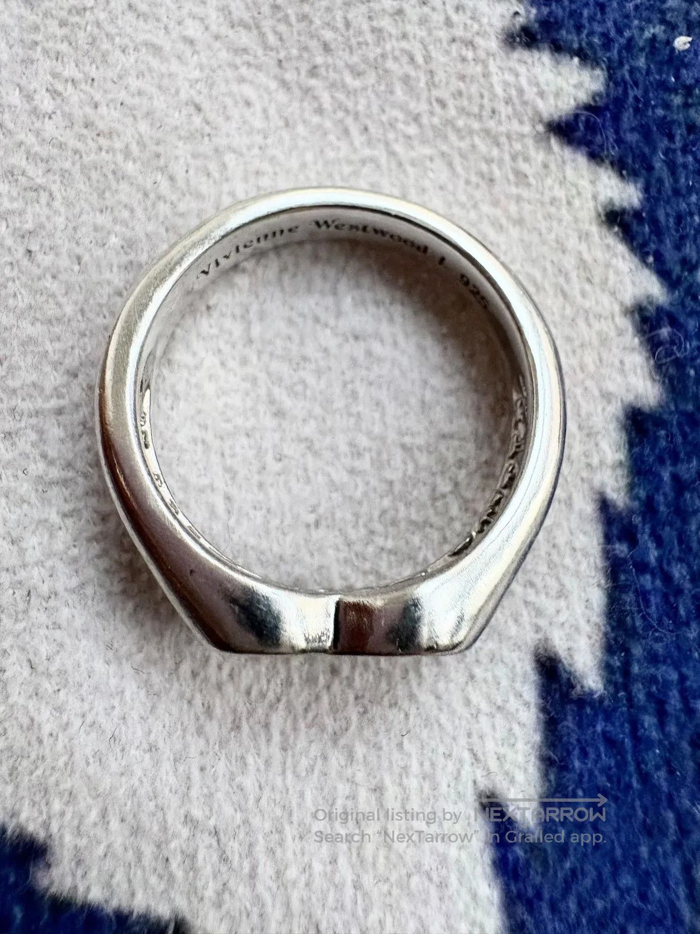 Vivienne Westwood Vivienne Westwood Heart Saturn Ring. Size ONE SIZE - 3 Thumbnail