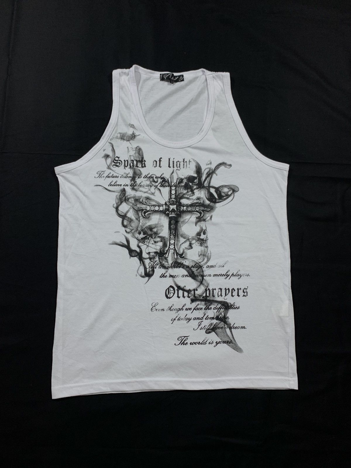 14th Addiction CRAZY POEM SMOKE SKULL GENG BUSTER IFSIXWASNINE LGB STYLE Size US L / EU 52-54 / 3 - 1 Thumbnail