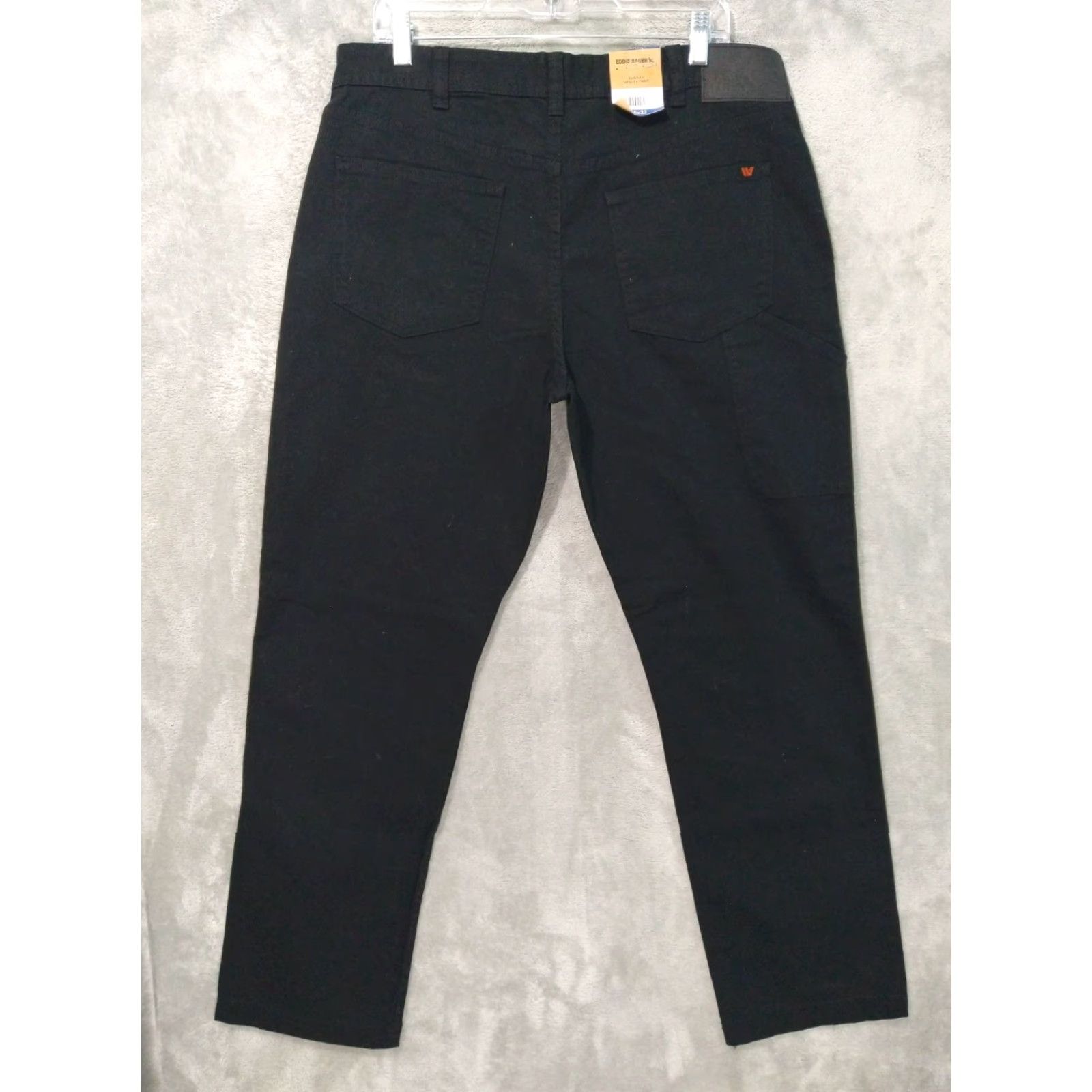 Eddie Bauer Eddie Bauer Pants Mens 36x32 Black Canvas Workwear Straight Pocket(5-Pocket) Regular Size US 36 / EU 52 - 2 Thumbnail