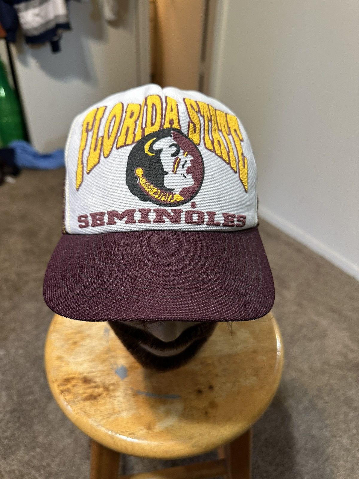 NCAA Vintage NCAA Florida State Seminoles “trucker” hat 80s Size ONE SIZE - 2 Thumbnail