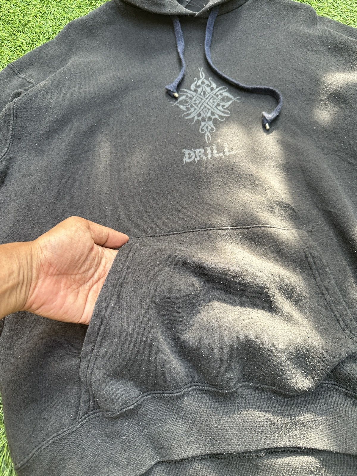 Seditionaries 🔥🔥🔥Y2K DRILL Cross Hoodies Size US L / EU 52-54 / 3 - 5 Thumbnail