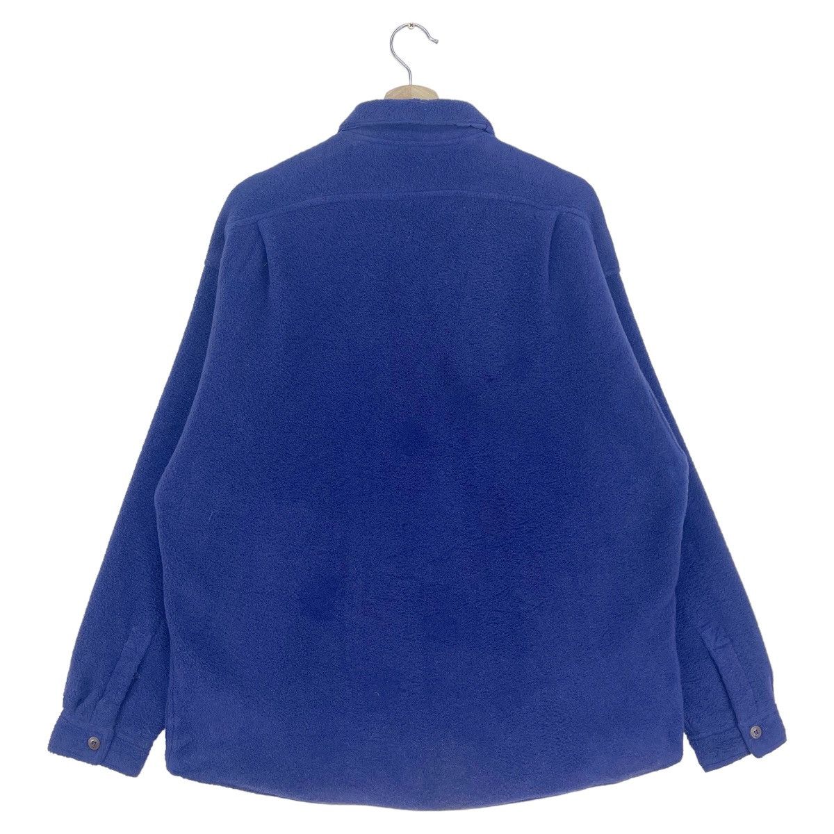 Patagonia × Vintage 1999 Patagonia Navy Blue Fleece Zipper Jacket Size US L / EU 52-54 / 3 - 7 Thumbnail